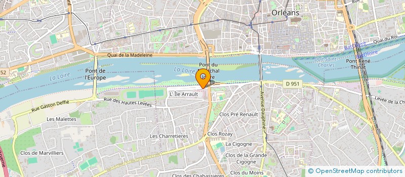 localisation de l'entreprise NOWMADE à ORLEANS