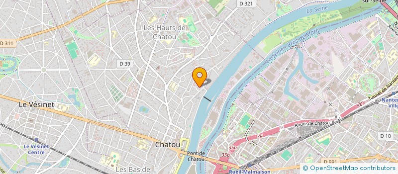 localisation de l'entreprise NOWTECH  CHATOU