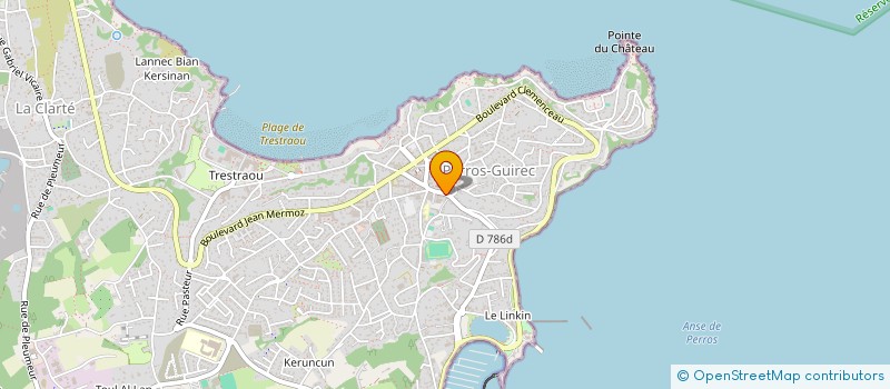 localisation de l'entreprise NOX à PERROS-GUIREC