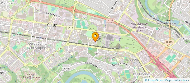 localisation de l'entreprise NOX EXECUTIVE  CERGY