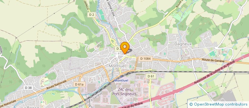 localisation de l'entreprise NOX STUDIO à MONTLUEL