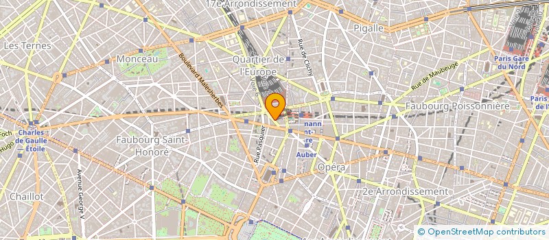 localisation de l'entreprise NOXA - GROUPE NOX à PARIS