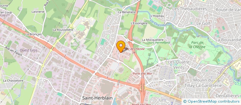 localisation de l'entreprise NOXA NO 2  SAINT-HERBLAIN