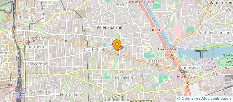 localisation de l'entreprise NOXEM GROUP  VILLEURBANNE