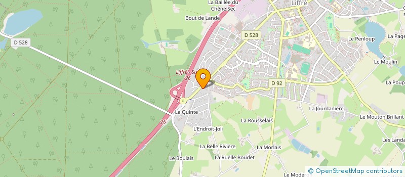 localisation de l'entreprise NOXEN  LIFFRE