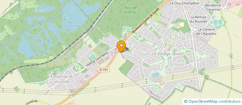 localisation de l'entreprise NOXIAL  FONTENAY-LE-VICOMTE