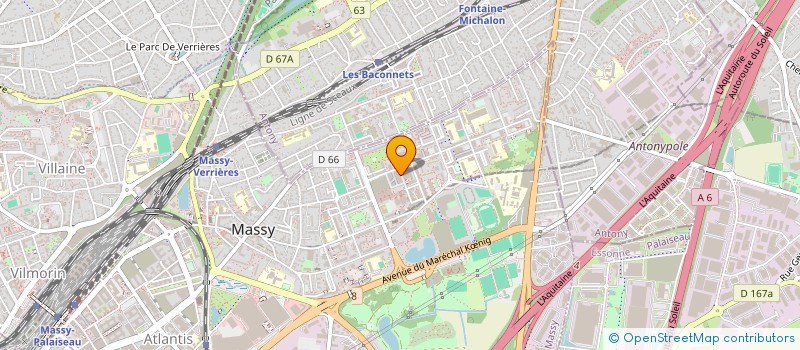 localisation de l'entreprise NOXIALIS à MASSY