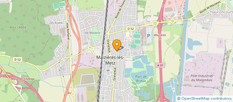 localisation de l'entreprise NOXY BAT  MAIZIERES-LES-METZ