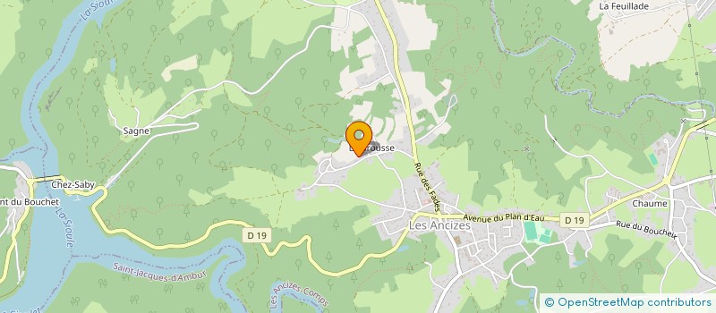 localisation de l'entreprise NOXYBULL  LES ANCIZES-COMPS