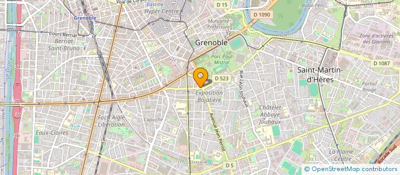 localisation de l'entreprise NOYANNE  GRENOBLE