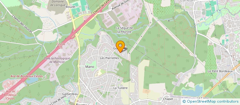 localisation de l'entreprise NOYAU D'ESPOIR à CESTAS