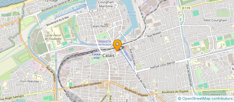 localisation de l'entreprise NOYBUS PERFORMANCE à CALAIS