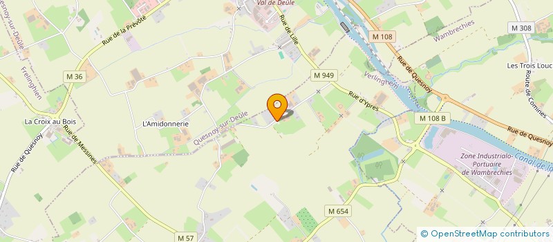 localisation de l'entreprise NOYEL  VERLINGHEM