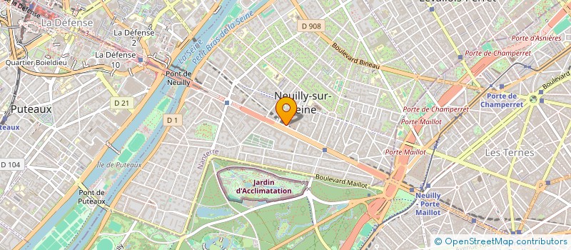 localisation de l'entreprise NOYER CAFE à NEUILLY-SUR-SEINE