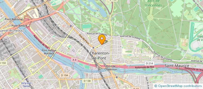 localisation de l'entreprise NOYER - SIMON INDIVISION  CHARENTON-LE-PONT