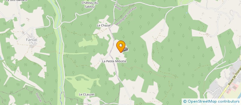 localisation de l'entreprise NOYERAIE DE MONTIGNAC à MONTIGNAC-LASCAUX