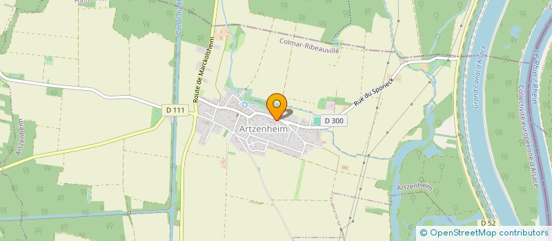 localisation de l'entreprise NOYGA  ARTZENHEIM