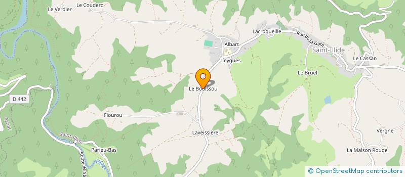 localisation de l'entreprise NOYGUES DAVID ET CUELHES-LAPIE MARIE ELISE à SAINT-ILLIDE
