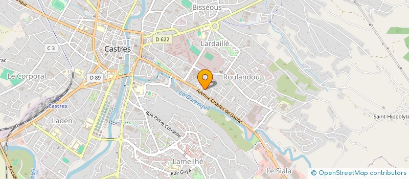 localisation de l'entreprise NOYI  CASTRES