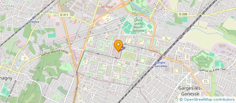 localisation de l'entreprise NOYO INGENIEURIE à SARCELLES