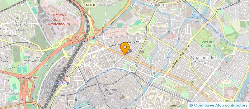 localisation de l'entreprise NOYODA  STRASBOURG