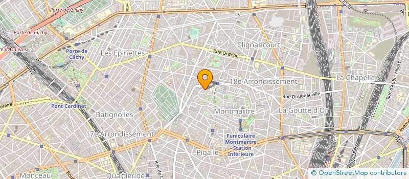 localisation de l'entreprise NOYON ET THIEBAULT à PARIS