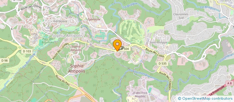 localisation de l'entreprise NOYON FL  BIOT