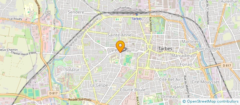 localisation de l'entreprise NOZ'AFFAIRES  TARBES