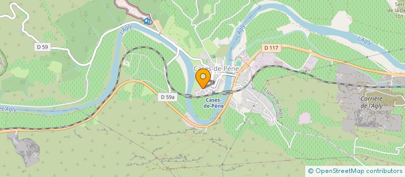 localisation de l'entreprise NOZ CABESTANY  CASES-DE-PENE