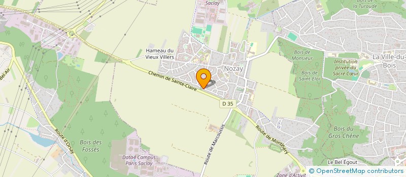 localisation de l'entreprise NOZ'IMAGES91  NOZAY