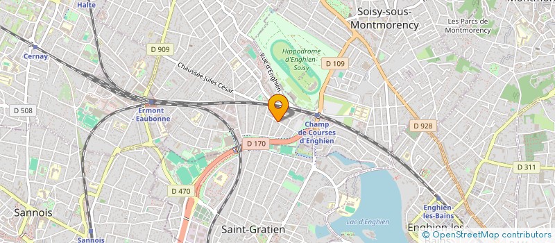 localisation de l'entreprise NOZAC CONSULTING à EAUBONNE