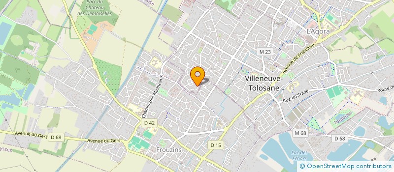 localisation de l'entreprise NOZAMA EXPRESS  VILLENEUVE-TOLOSANE