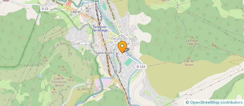 localisation de l'entreprise NOZAMISCHATS à TARASCON-SUR-ARIEGE