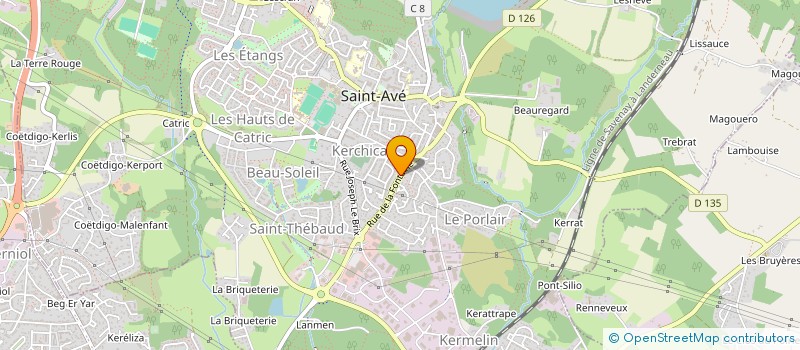 localisation de l'entreprise NOZELIA  SAINT-AVE