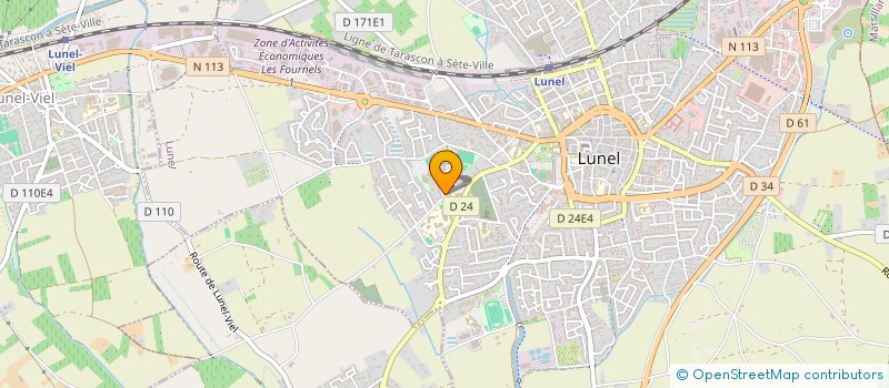 localisation de l'entreprise NOZEXPER  LUNEL