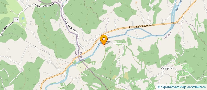 localisation de l'entreprise NOZIERES SELECTIONS  VIRE-SUR-LOT