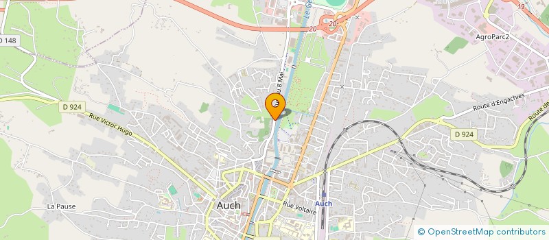 localisation de l'entreprise NOZOMU  AUCH