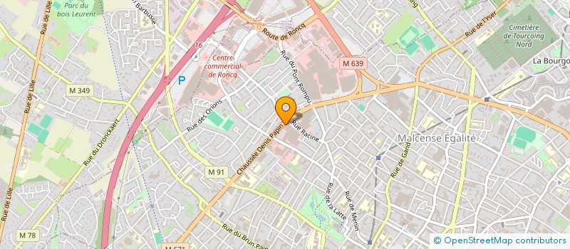 localisation de l'entreprise NOZONE à MARCQ-EN-BARŒUL