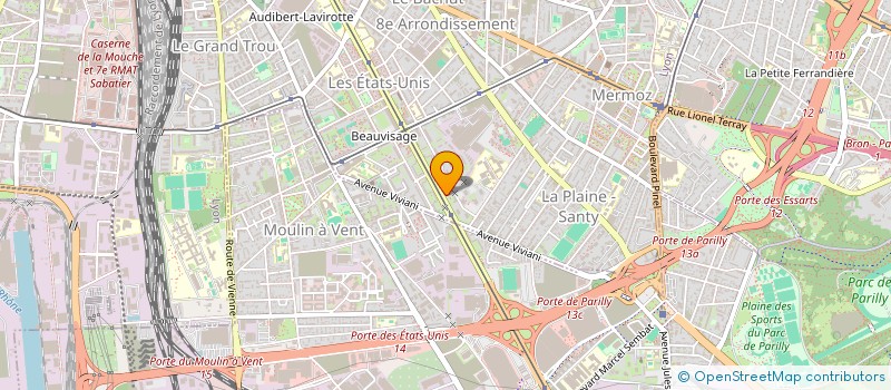 localisation de l'entreprise NP AUTO 69  LYON