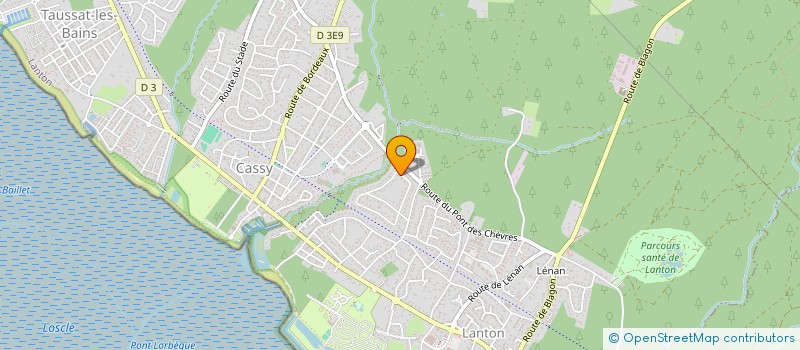 localisation de l'entreprise NP BATTERIES  LANTON