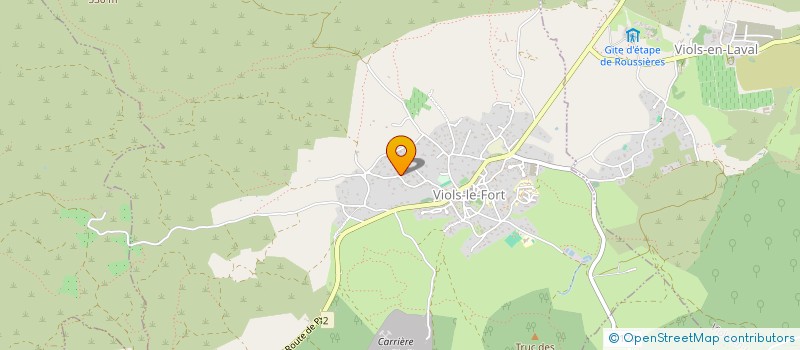 localisation de l'entreprise NP CONCEPT  VIOLS-LE-FORT