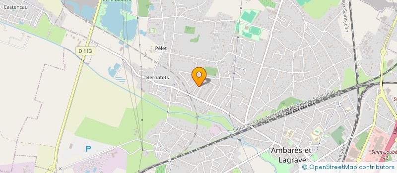 localisation de l'entreprise NP CONSTRUCTION à AMBARES-ET-LAGRAVE