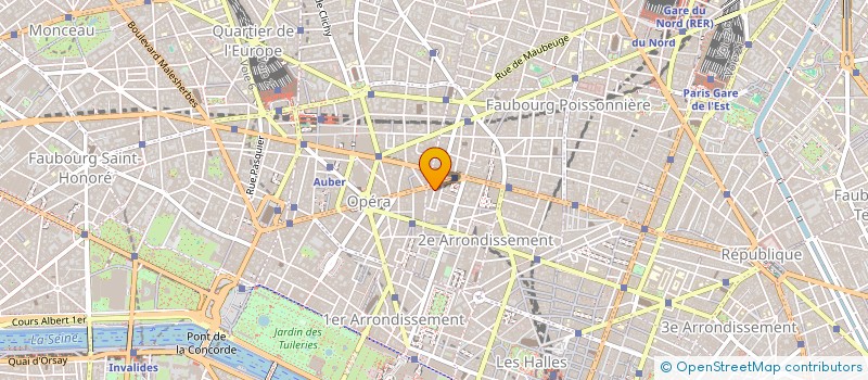 localisation de l'entreprise NP DIFFUSION à PARIS