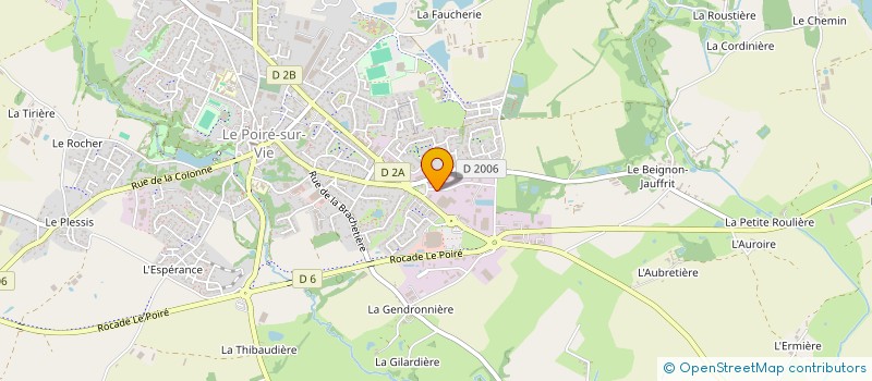 localisation de l'entreprise NP ENGINEERING à LE POIRE-SUR-VIE