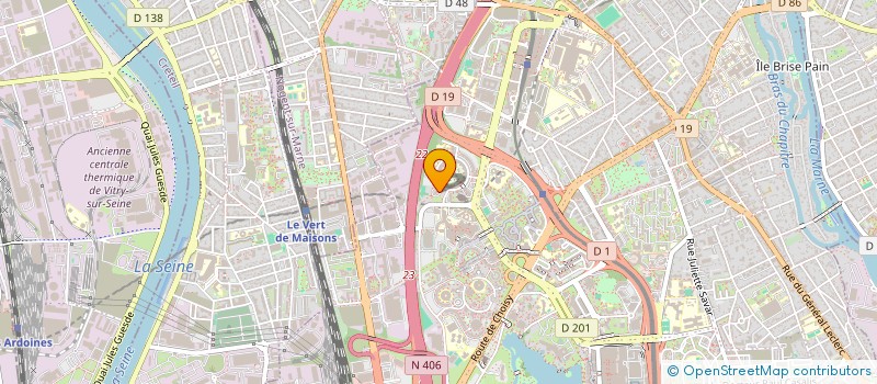 localisation de l'entreprise NP ENTRETIEN  CRETEIL