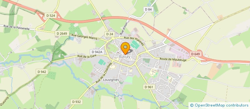 localisation de l'entreprise NP EXPERTISES CONSTRUCTION à BAVAY
