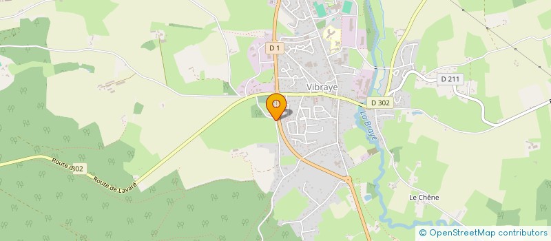 localisation de l'entreprise NP HOLDING  VIBRAYE