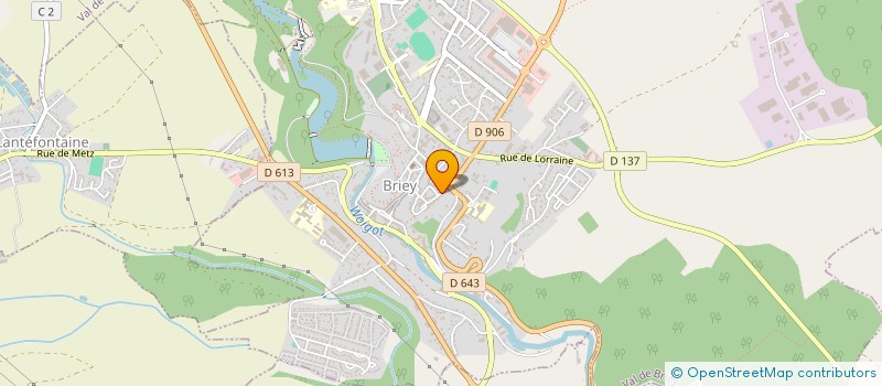 localisation de l'entreprise NP IMMO  FLORANGE