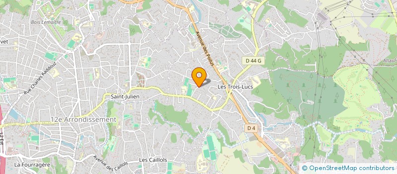 localisation de l'entreprise NP INVEST à MARSEILLE