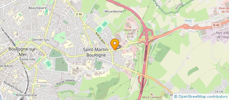 localisation de l'entreprise NP INVEST  SAINT-MARTIN-BOULOGNE